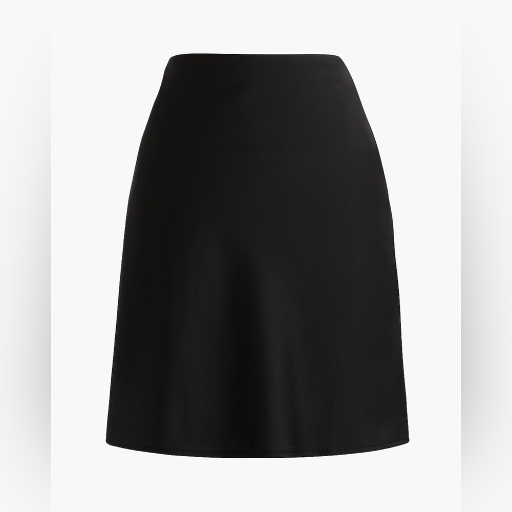 J Crew Factory mini bias slip skirt